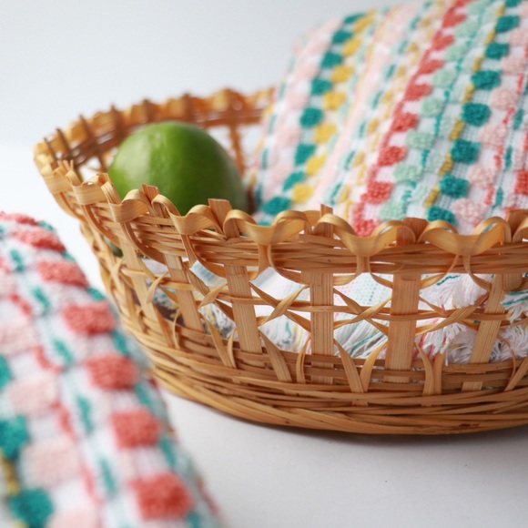 Round Wicker Catch All Basket 🧺 - Picture 1 of 8